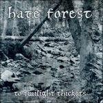 To Twilight Thickets - CD Audio di Hate Forest
