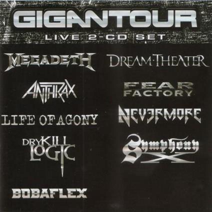 Gigantour (2 CD + DVD) - CD Audio + DVD