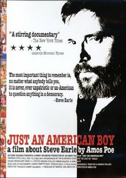 Steve Earle. Just An American Boy (DVD) - DVD di Steve Earle