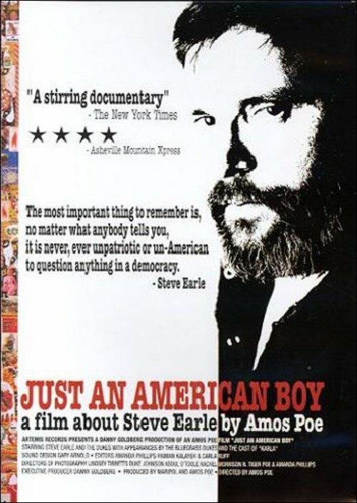 Steve Earle. Just An American Boy (DVD) - DVD di Steve Earle