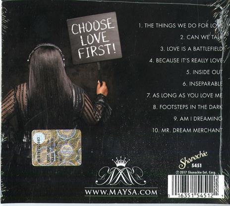 Love Is a Battlefield - CD Audio di Maysa - 2