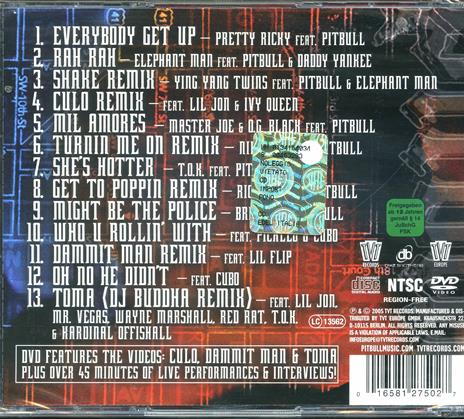 Money is Still a Major Issue - CD Audio + DVD di Pitbull - 2