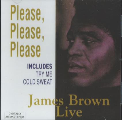 Please, Please, Please. Live - CD Audio di James Brown