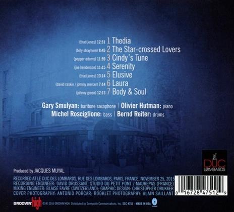 Royalty at Le Duc Live - CD Audio di Gary Smulyan - 2