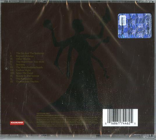 The Sin and the Sentence - CD Audio di Trivium - 2