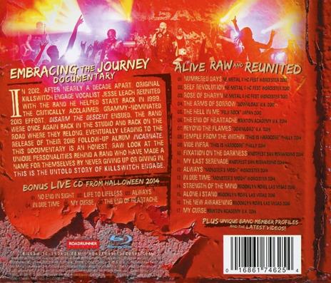 Beyond the Flames - CD Audio + Blu-ray di Killswitch Engage - 2