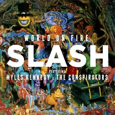 World on Fire (feat. Myles Kennedy & Conspirators) - Vinile LP di Slash