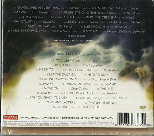 The Path of Totality - CD Audio + DVD di Korn - 2