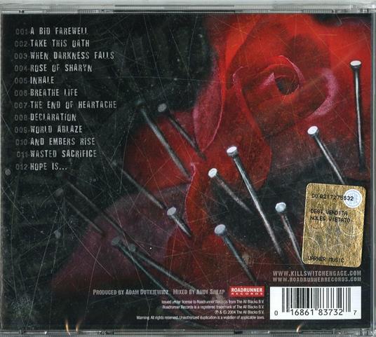 The End of Heartache - CD Audio di Killswitch Engage - 2