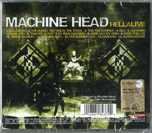 Hellalive - CD Audio di Machine Head - 2