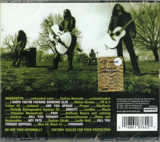 The Origin of the Feces - CD Audio di Type 0 Negative - 2