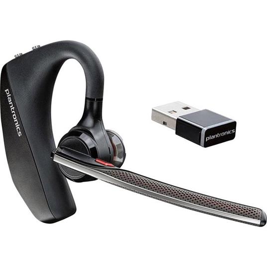 POLY VOYAGER 5200 UC Cuffia Aggancio Nero