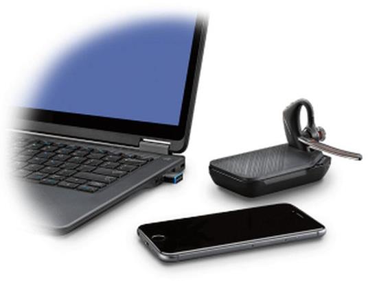 POLY VOYAGER 5200 UC Cuffia Aggancio Nero - 2