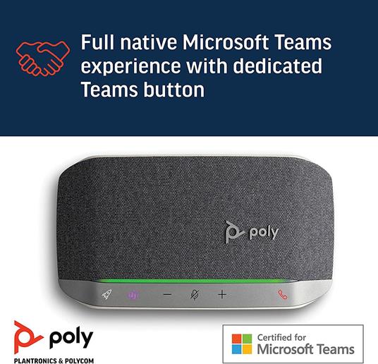 Tele portatile 'Sync 20' con porta USB-A e tasto Microsoft Teams separato - 4