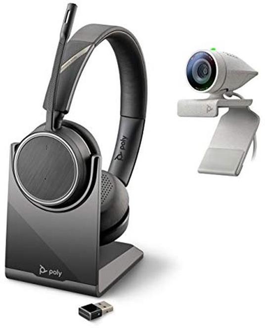 Kit Poly Studio P5 Con Voyager 4220 Uc (Plantronics) - Videocamera Per Videoconf - 2