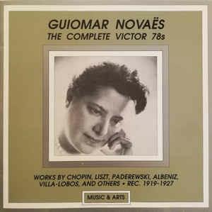 Guiomar Novaes Complete Victor 78 rpm recording - CD Audio di Louis Moreau Gottschalk