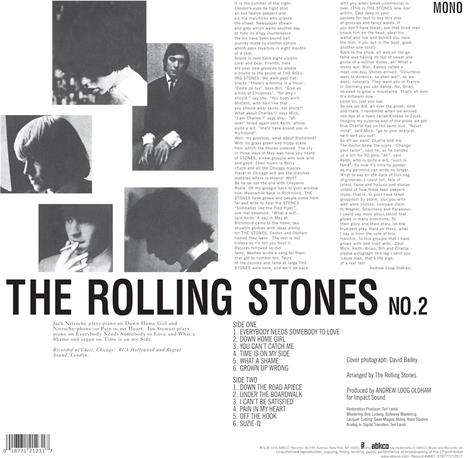 The Rolling Stones No. 2 - Vinile LP di Rolling Stones - 3