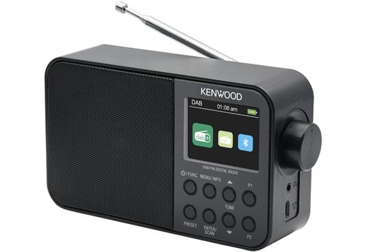 Kenwood Electronics CR-M30DAB-B radio Portatile Digitale Nero - 2
