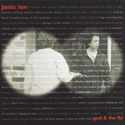 God & the Fbi - CD Audio di Janis Ian