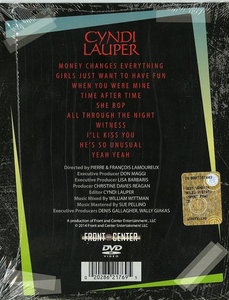 Cyndi Lauper. Front and Center (Blu-ray) - Blu-ray di Cyndi Lauper - 2