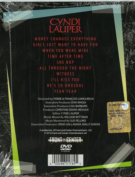 Cyndi Lauper. Front and Center (Blu-ray) - Blu-ray di Cyndi Lauper - 2