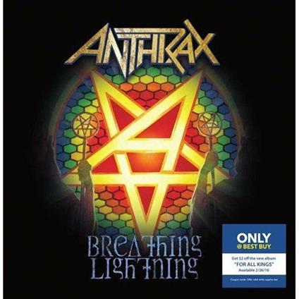 Breathing Lightning - CD Audio di Anthrax