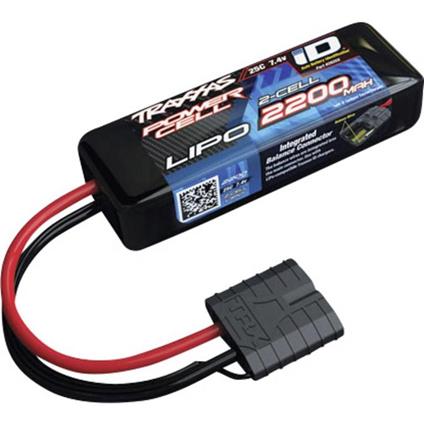 Traxxas Batteria ricaricabile LiPo 7.4 V 2200 mAh Numero di celle: 2 25 C Hardcase Traxxas iD