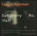 Sinfonia n.2 (42) - CD Audio di Carson Kievman