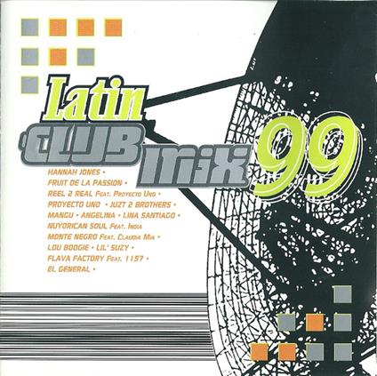 Latin Club Mix 99 - CD Audio