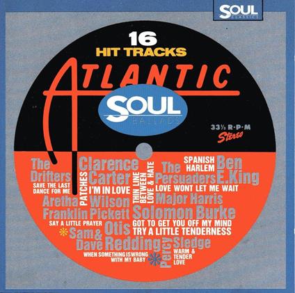 Atlantic Soul Ballads - CD Audio
