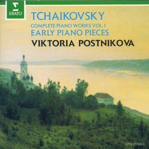 Musica per Pianoforte vol.1 - CD Audio di Pyotr Ilyich Tchaikovsky,Viktoria Postnikova
