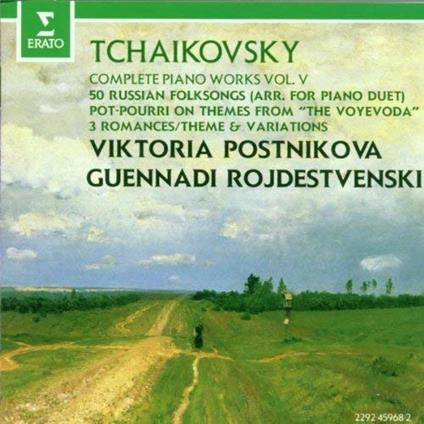 Musica per Pianoforte vol.5 - CD Audio di Pyotr Ilyich Tchaikovsky,Viktoria Postnikova