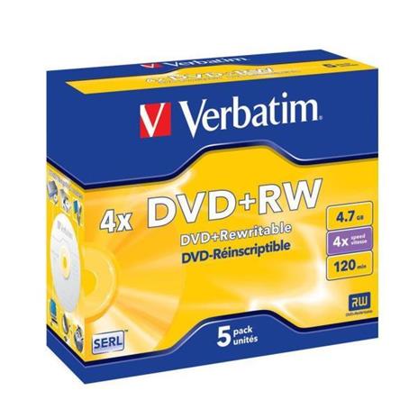 DVD-RW Verbatim DVD 4.7Gb (5 Pezzi) - 5
