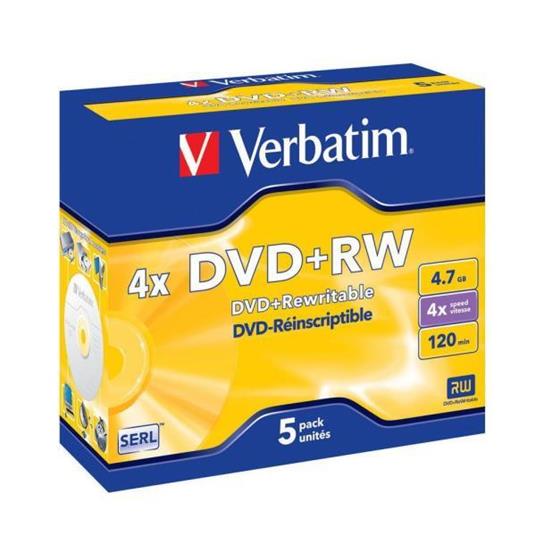 DVD-RW Verbatim DVD 4.7Gb (5 Pezzi) - 8