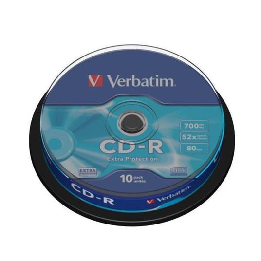 CD-E 0.7Gb Spindle 10 Pezzi Verbatim - 7