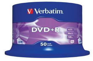 DVD-RW Verbatim DVD 4.7Gb (50 Pezzi)