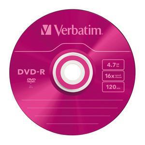 DVD-R Colour 4.7Gb DVD-R 5pezzo(i) Verbatim - 11