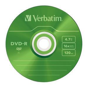 DVD-R Colour 4.7Gb DVD-R 5pezzo(i) Verbatim - 12