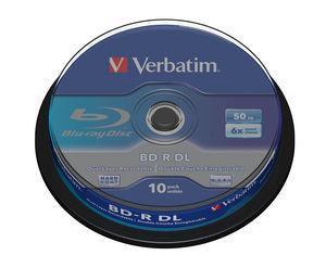 Verbatim 43746 disco vergine Blu-Ray BD-R 50 GB 10 pezzo(i)