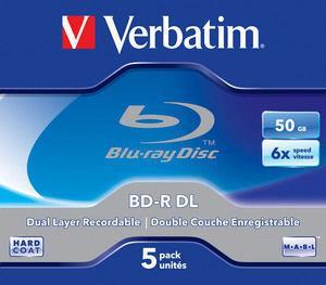Blu-ray-RW Verbatim Blu-ray 50Gb (5 Pezzi) - 9