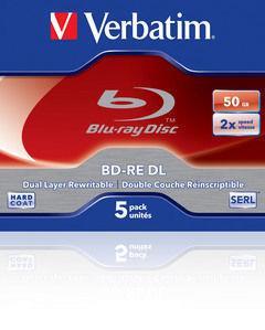 Blu-ray Verbatim BD-Re dl 50Gb 5jc - 10