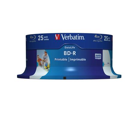 Verbatim 43811 disco vergine Blu-Ray BD-R 25 GB 25 pezzo(i)