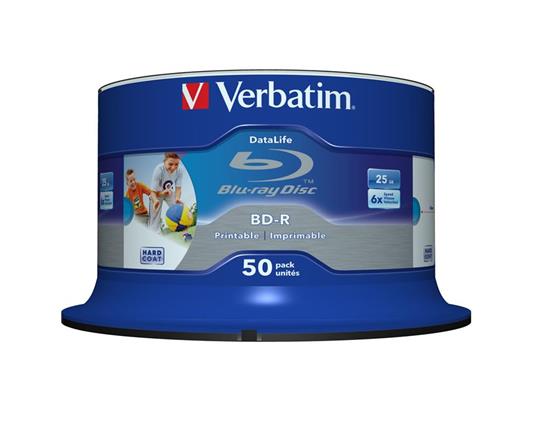 Verbatim 43812 disco vergine Blu-Ray BD-R 25 GB 50 pezzo(i)