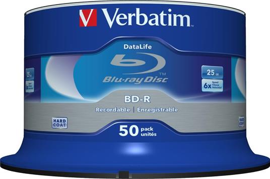 Verbatim Datalife 6x BD-R 25 GB 50 pezzo(i) - 3