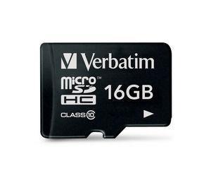Scheda di Memoria Verbatim microSDHC Class 10 16Gb - 3