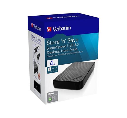 Hard Disk Esterno HDx 3.5 4Tb USB3.0 Verbatim - 15
