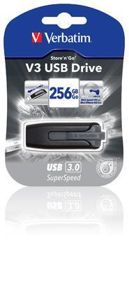 PenDrive Verbatim USB 3.0 256Gb USB 3.0 (3.1 Gen 1) Type-A Nero - 11
