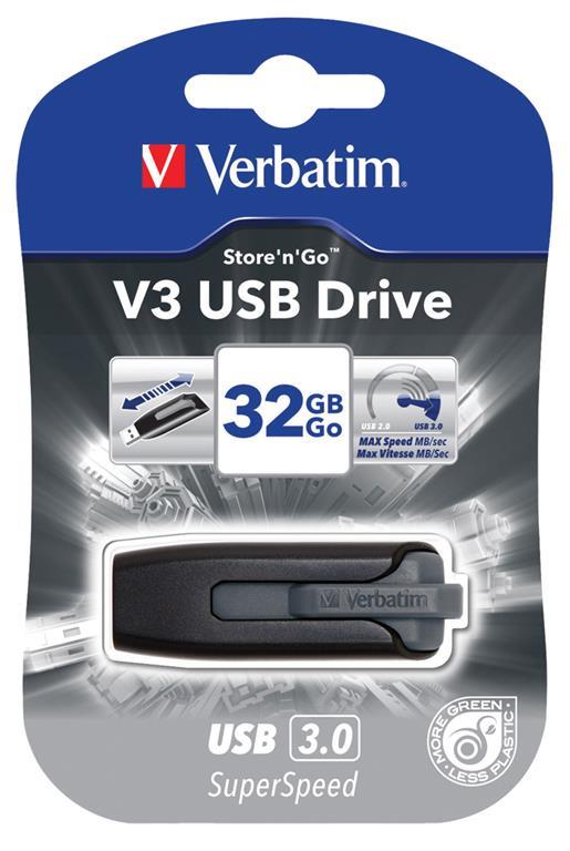 Pendrive Verbatim USB 3.0 32Gb Nero - 10