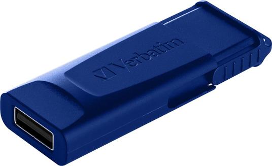 Verbatim Slider - Memoria USB - 2x32 GB, Blu, Rosso - 2