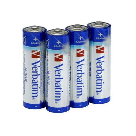 Verbatim AA Alkaline Batteries Alcalino 1.5V - 4
